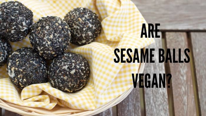 are Sesame Balls vegan?